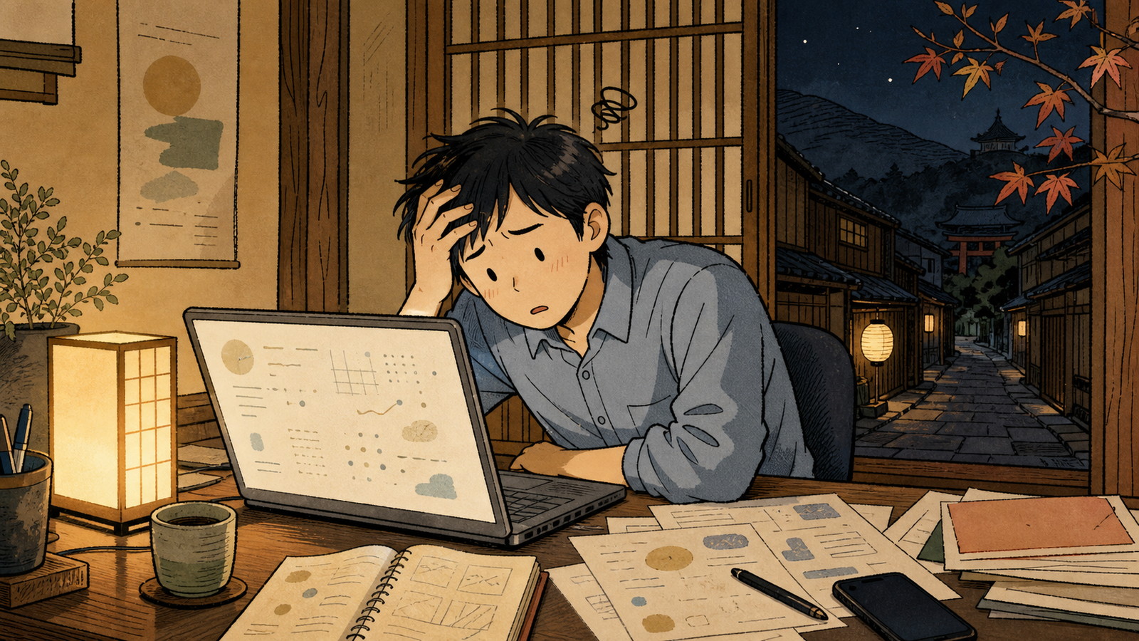 英語配信のはずが日本語クリックだらけの夜