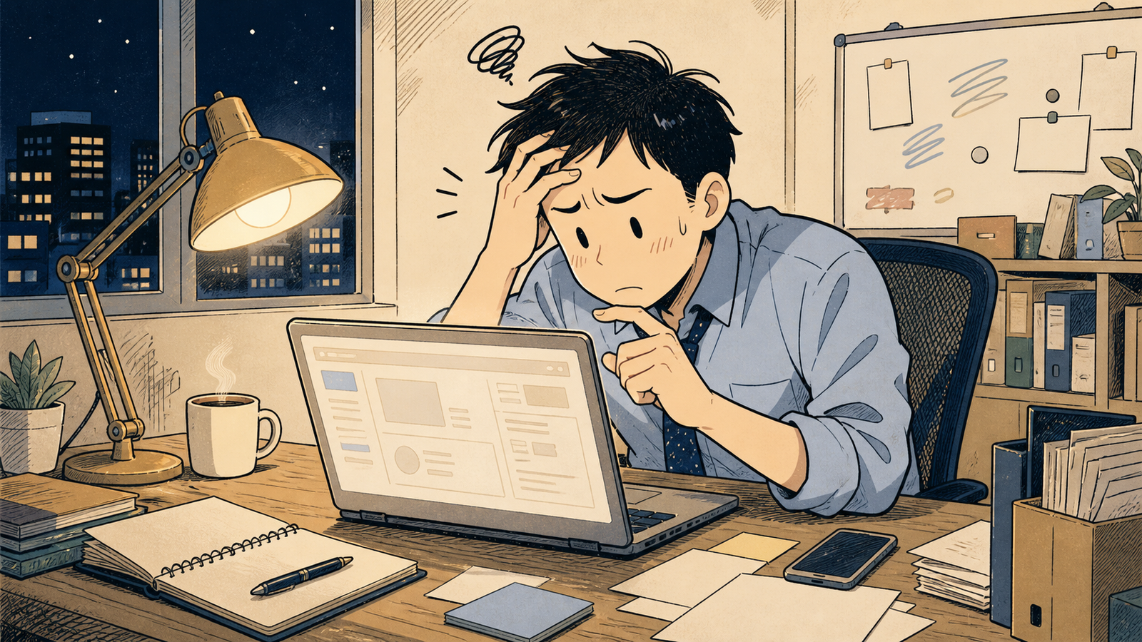 「月予算」欄がない管理画面に固まる担当者
