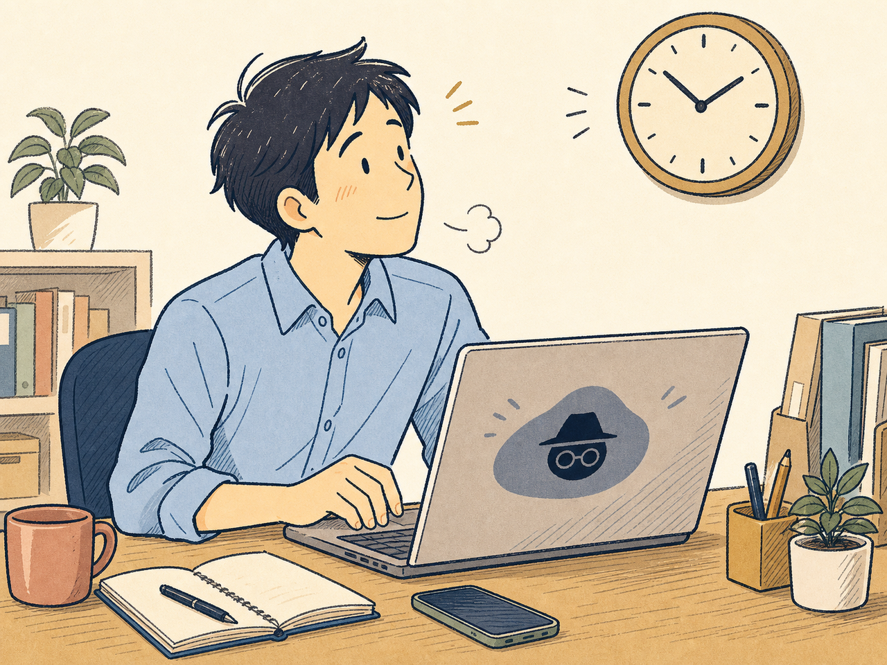 15分待ってシークレットウィンドウで確認する