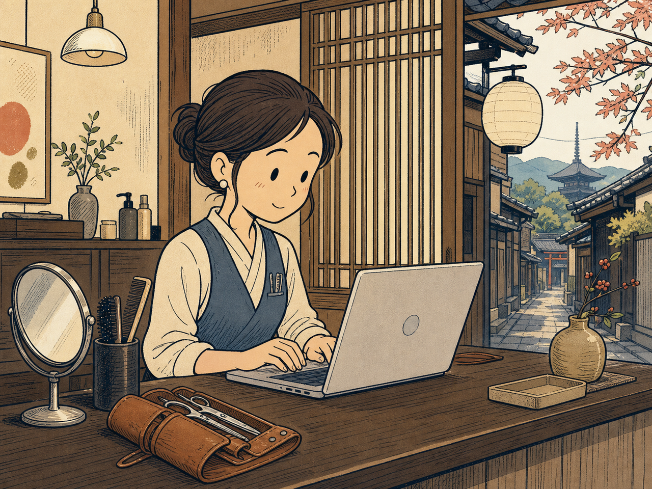口コミ返信をコツコツ続ける店主