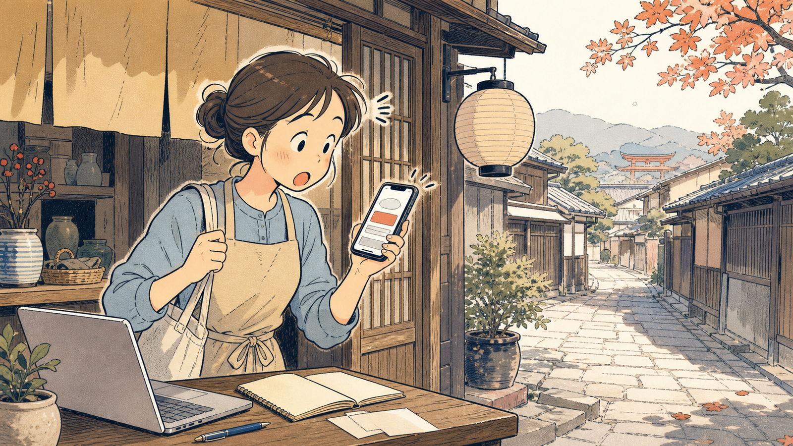 営業時間が勝手に「定休日」に変わっていた朝