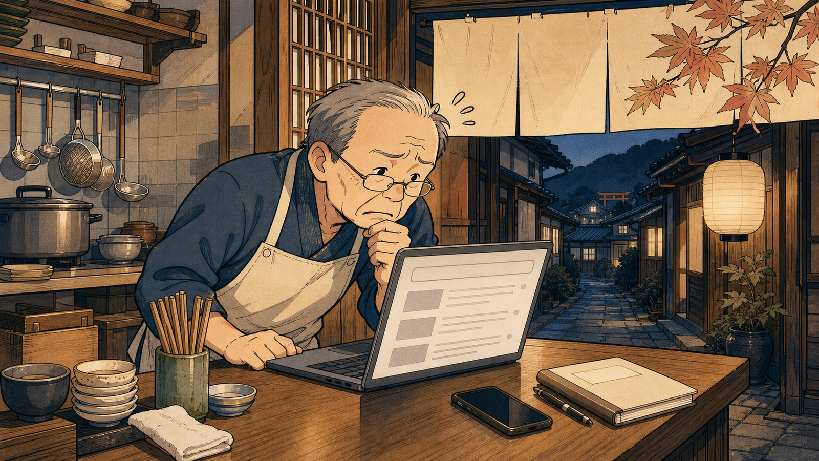 検索しても出てこない自分の店に困惑する店主
