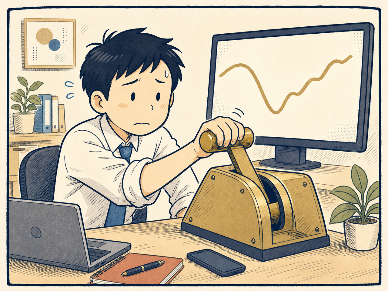 構成変更後の一時的な数値悪化に身構える担当者