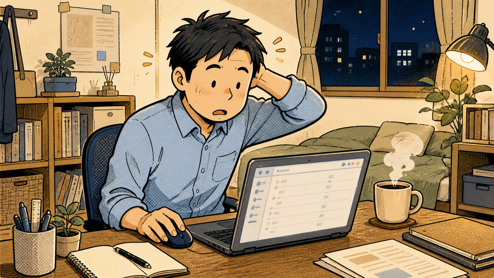 深夜、身に覚えのないURLに固まる運営者