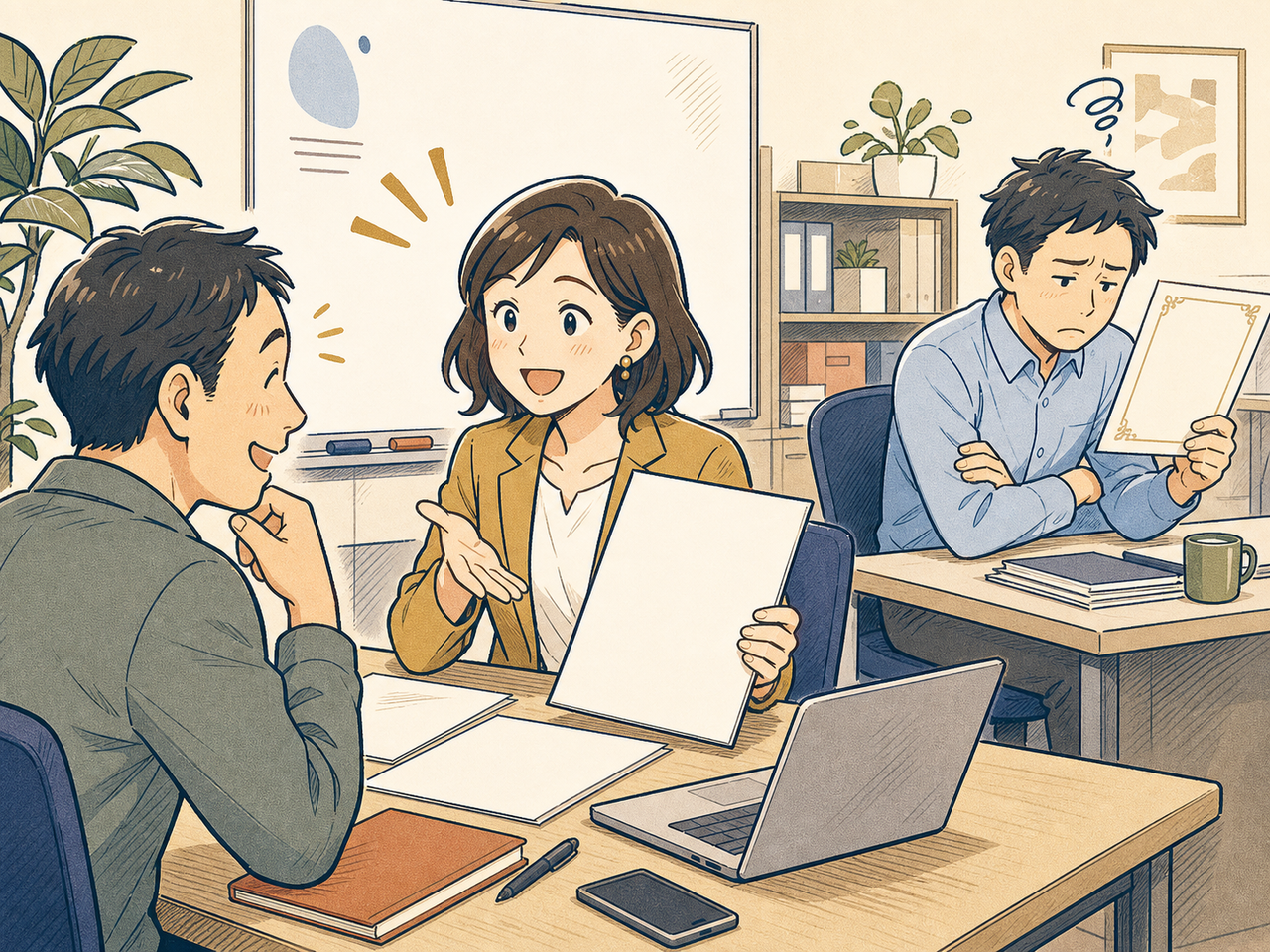 資格を実務に活かせる人・活かせない人の対比