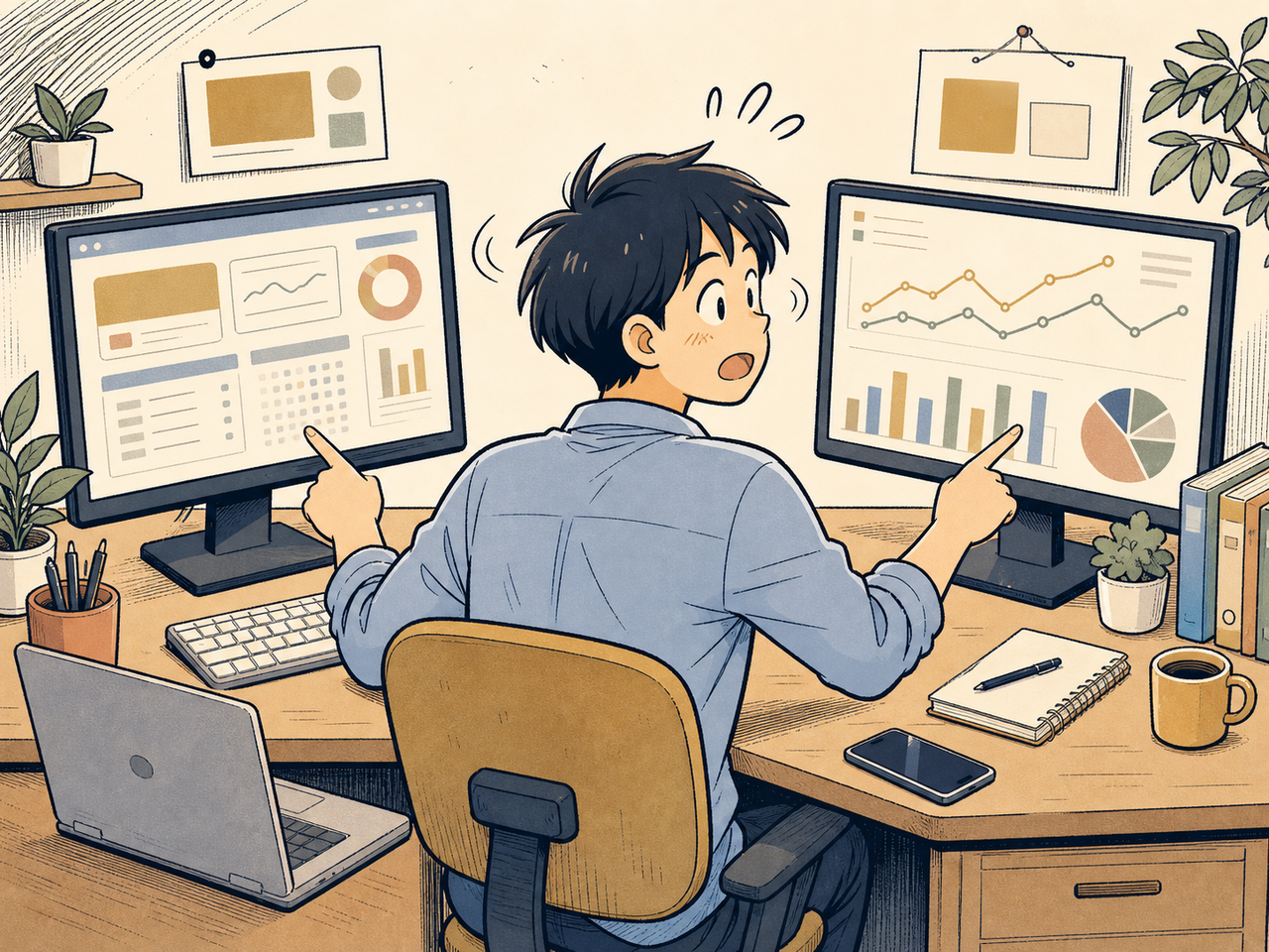 合わない数字に頭を抱えるマーケター