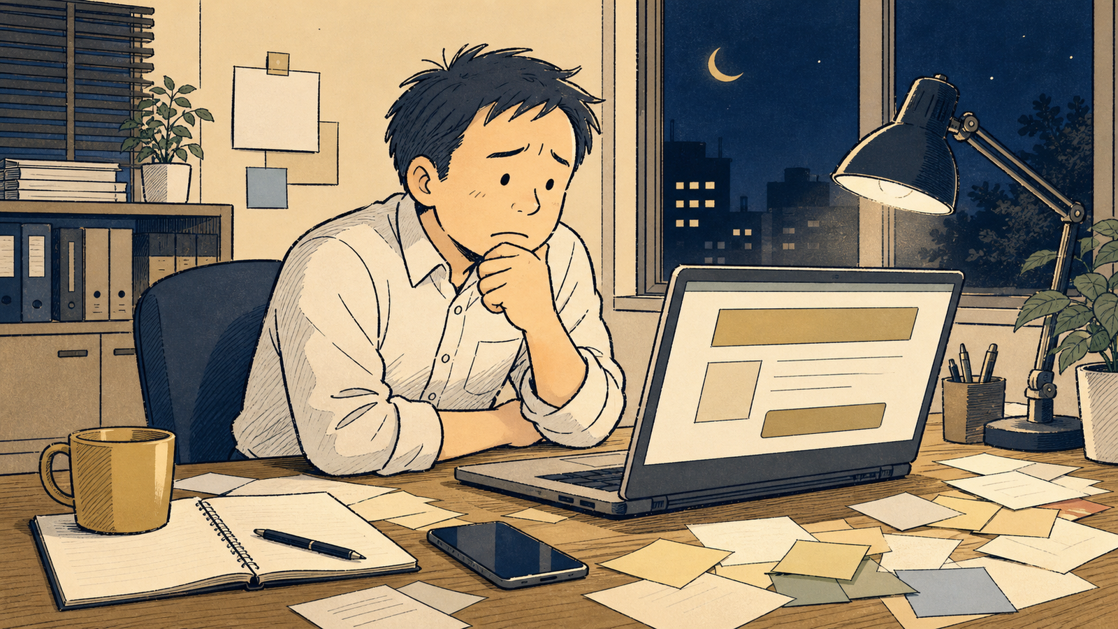 有料テーマで順位は上がるのか、夜の葛藤